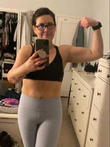 Jillian “After” TWO GFWA Challenges – 27.0% weight lost!