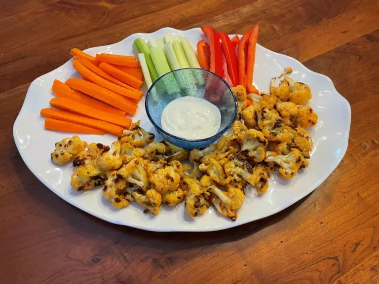 Roasted Buffalo Cauliflower