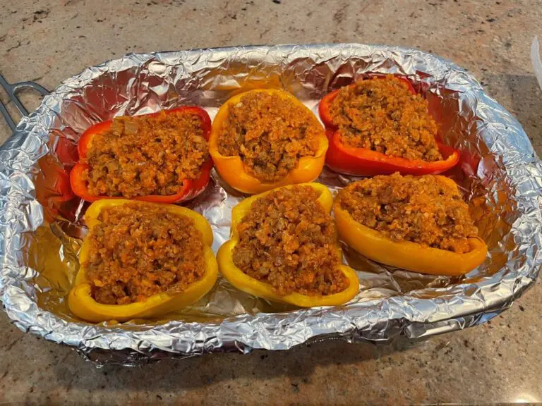 Roasted Stuffed Peppers