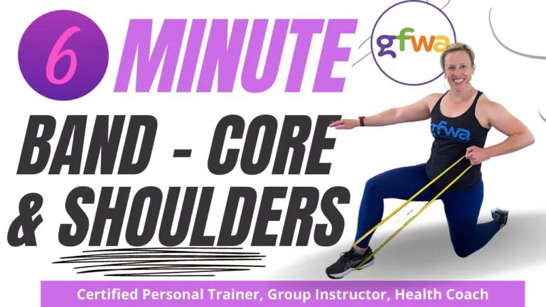 6-Minute Core & Shoulders Mini Band Workout