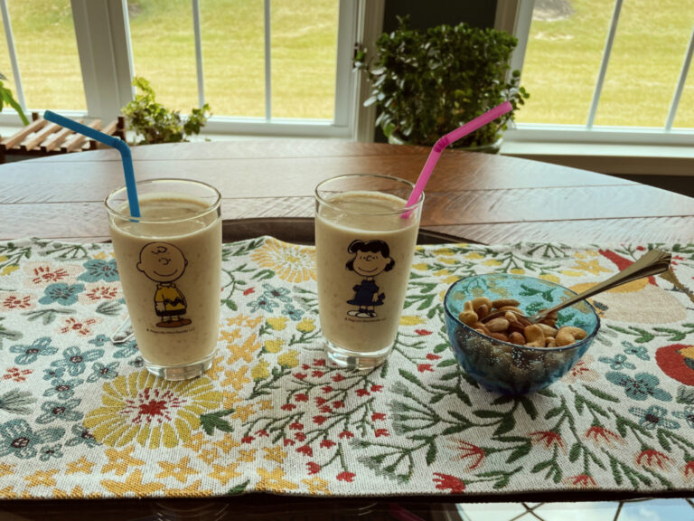 Date and Banana Protein Smoothie