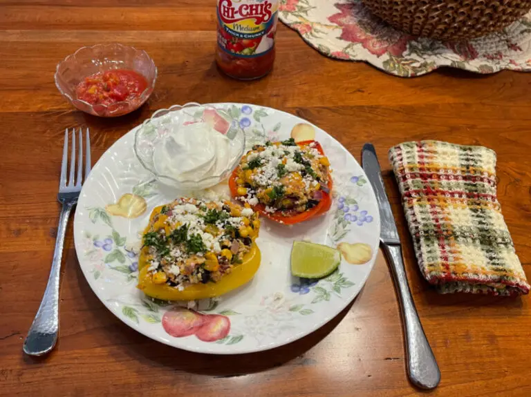 Chicken Fajita Stuffed Peppers