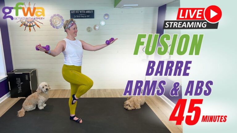 45-Minute Fusion Workout – Barre Arms & Abs
