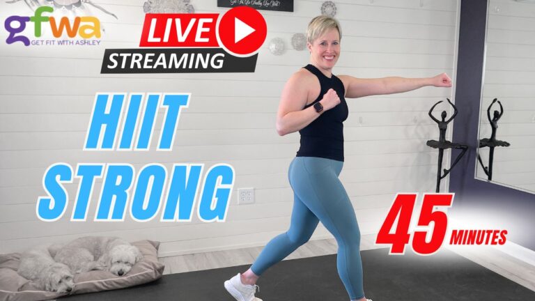 45-Minute HIIT Strong Bodyweight Workout