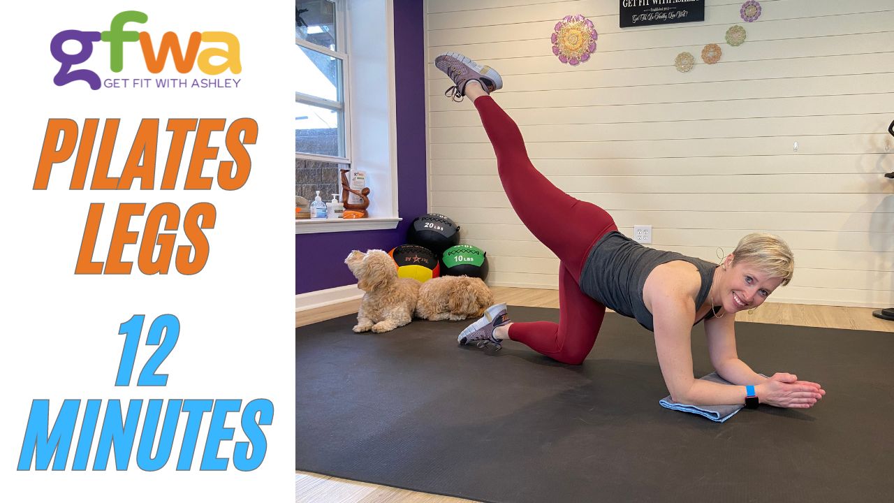 12 Minute Pilates Legs Workout GET FIT WITH ASHLEY