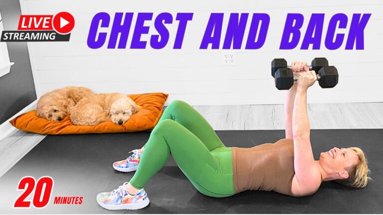 20-Minute Chest & Back Strength Workout