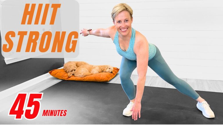 45-Minute HIIT Strong Bodyweight Workout