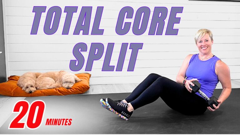 20-Minute Total Core Split Workout