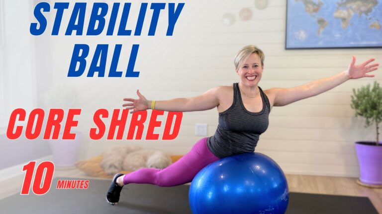 10-Minute Stability Ball Core Shred