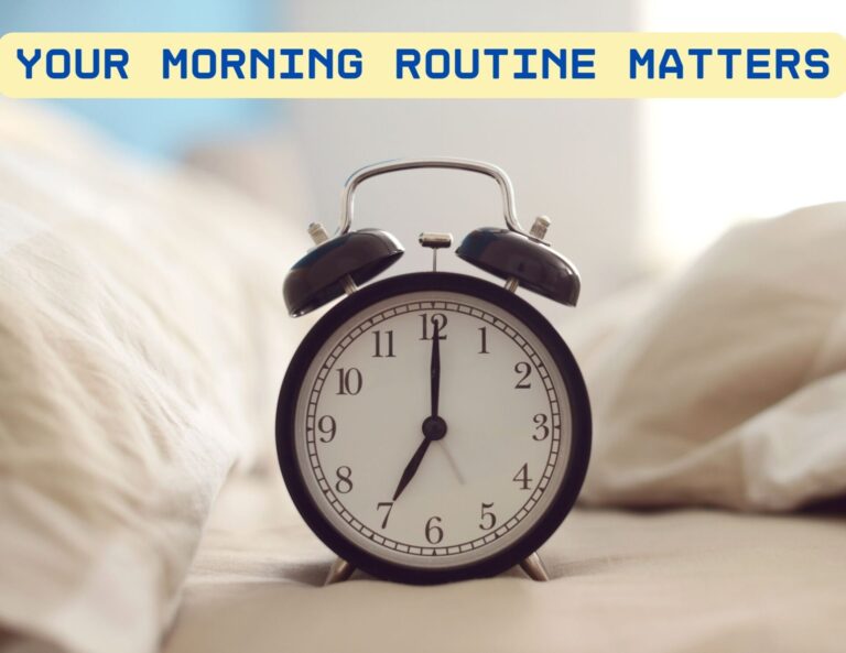 Why Your Morning Routine Matters in Menopause (5 Ideas For Success)
