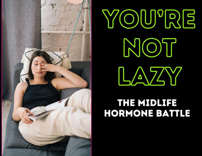 You’re Not Lazy — Your Energy Is Just Fighting a Hormonal Battle