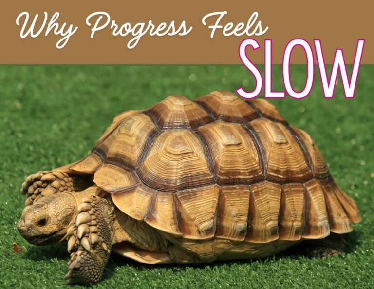 Why Progress Feels Slow (and Why That’s Actually a Good Thing)