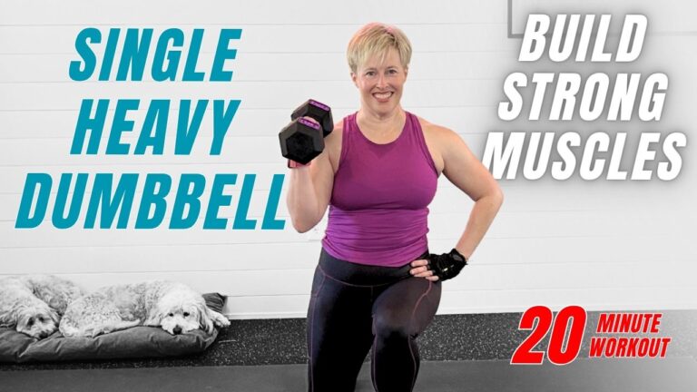 20-Minute One Heavy Dumbbell