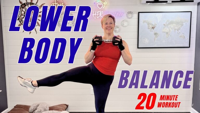 20-Minute Lower Body Strength & Balance